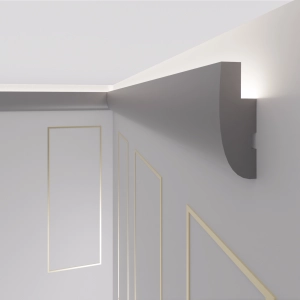 Lichtleiste LED, Stuckleiste für indirekte Beleuchtung , OL-6